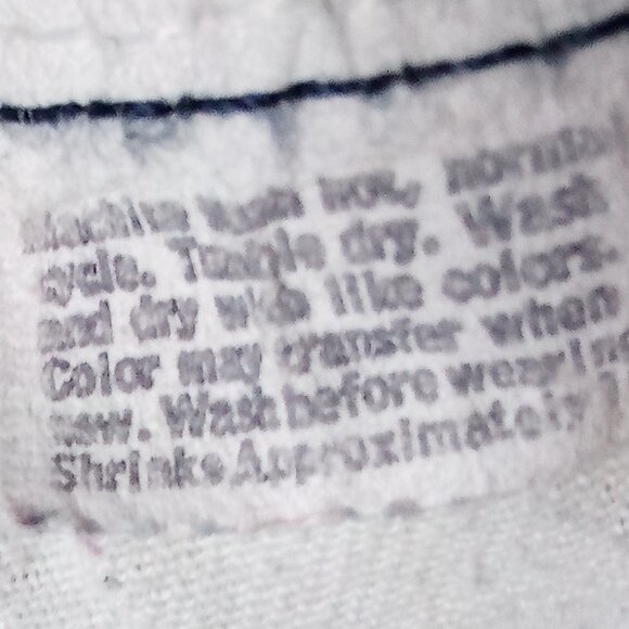 Vintage 80s Levi's 501 Preshrunk Denim Blue Jeans 34x36 - Picture 8 of 10